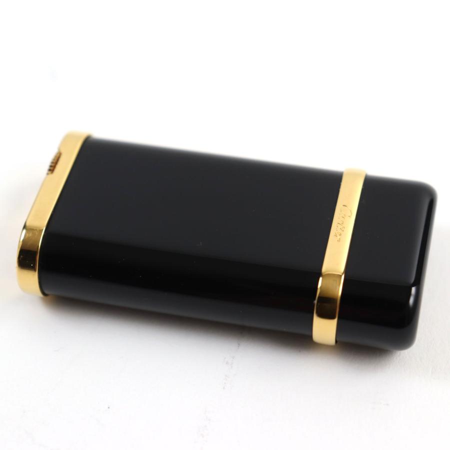 外装美品○Cartier カルティエ ゴドロン ラッカー オーバルフォルム 