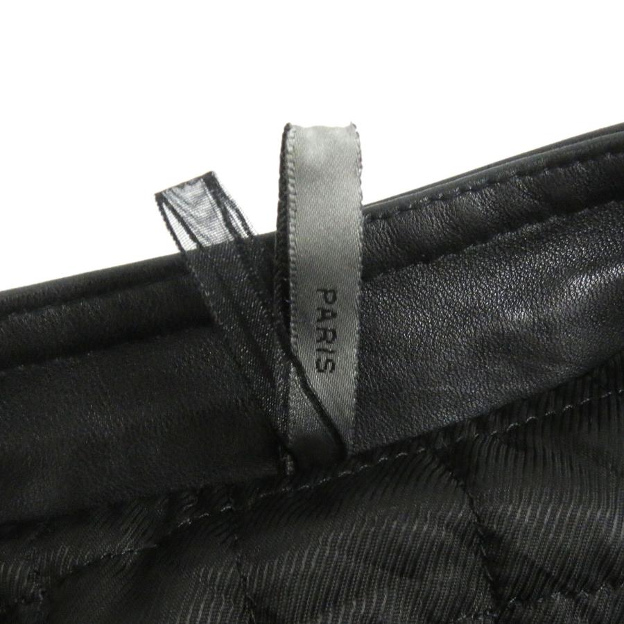 美品 Dior HOMME ディオールオム 8H3541040003 ZIPUP 中綿入り ナポレオン ラムレザージャケット ブラック 44 イタリア製 正規品 メンズ｜brand-td-store｜07