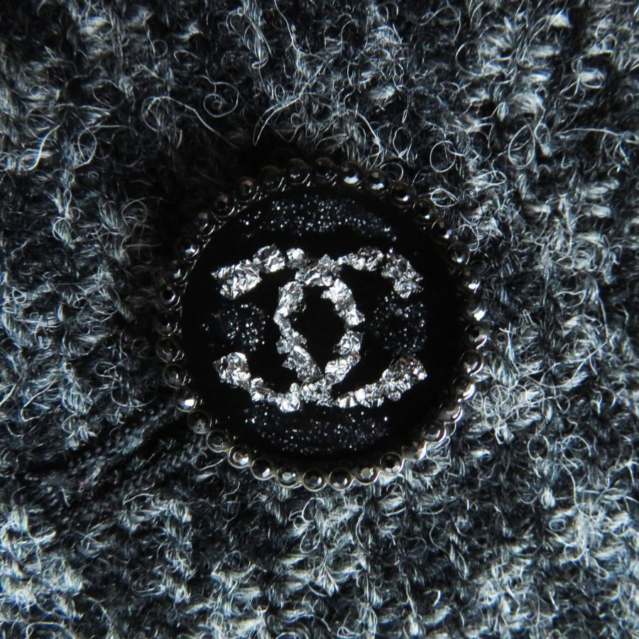 CHANEL（シャネル） 極美品 P73635 ココマークボタン付 ツイード