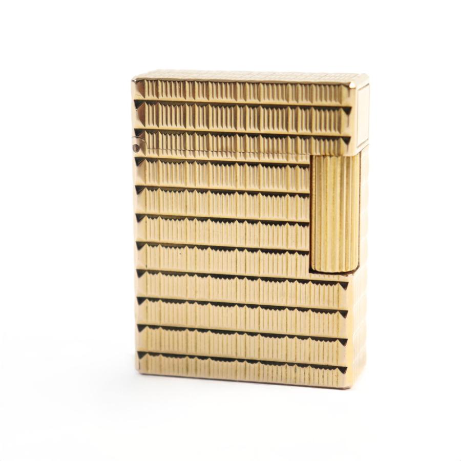 外装極美品○Dupont デュポン ライン1 ショート ブロックチェック柄  