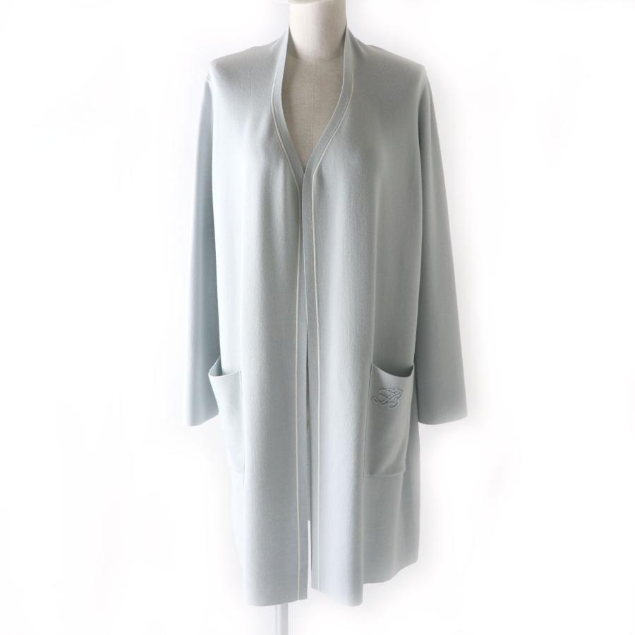 美品】フォクシー ボレロ ニットカーディガン カシミア100％ アイスブルー