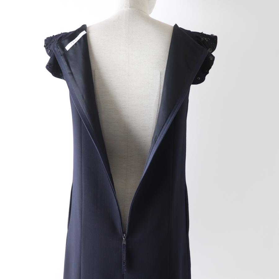 FOXEY 極美品 フォクシー 39335 ミッドナイトブルー 袖