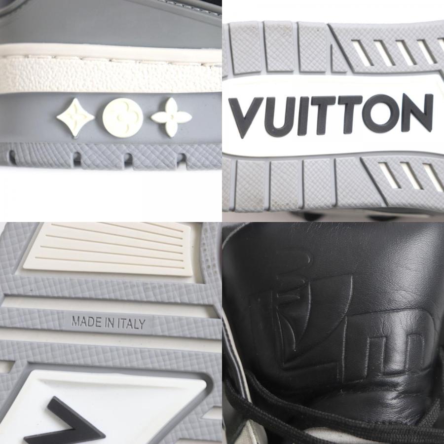 LOUIS VUITTON 美品 ルイヴィトン 1A54IS ベルクロ LVトレイナー LOUIS VUITTON 美品 ルイヴィトン 1A54IS ベルクロ LVトレイナー