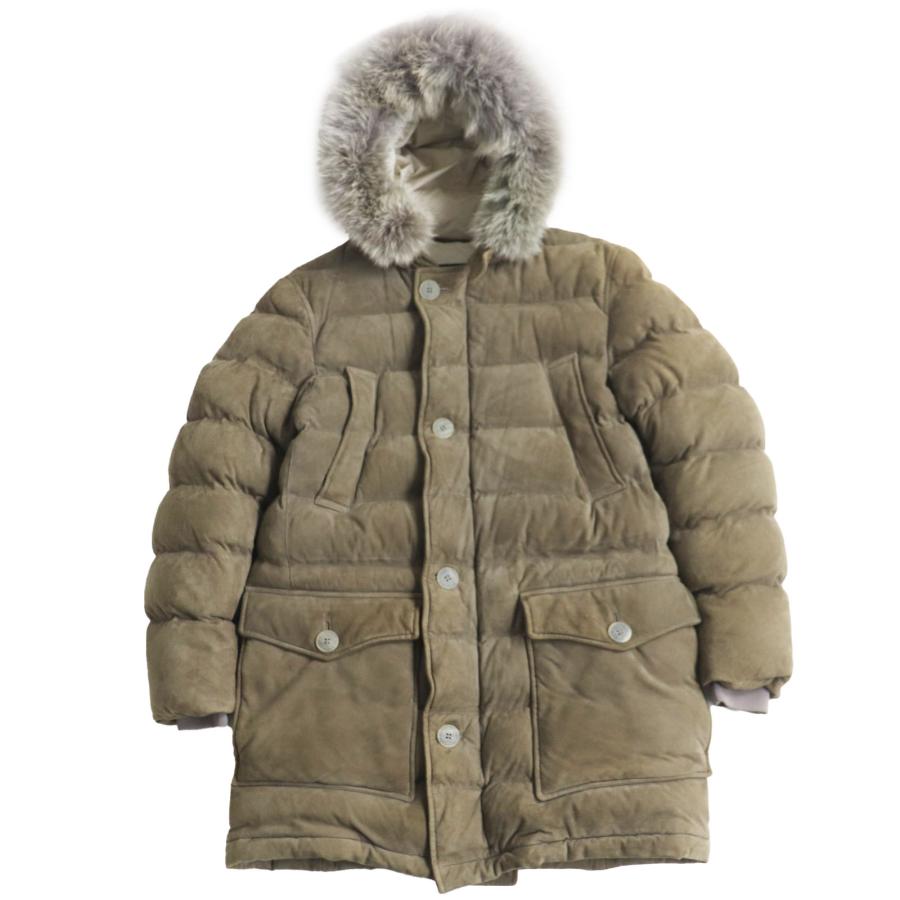 HERNO 良品 ヘルノ PL0025U18010 ゴートスキン オールレザー HERNO 良品 ヘルノ PL0025U18010 ゴートスキン オールレザー