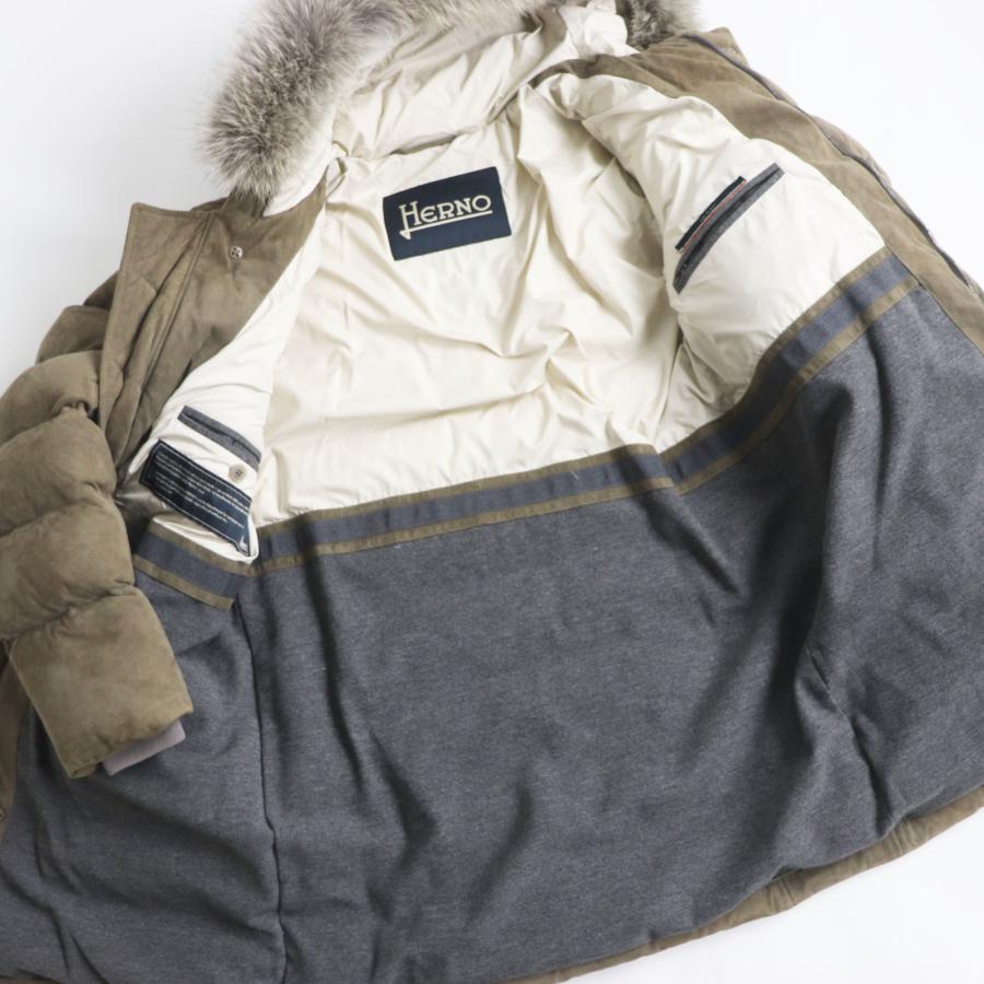 HERNO 良品 ヘルノ PL0025U18010 ゴートスキン オールレザー HERNO 良品 ヘルノ PL0025U18010 ゴートスキン オールレザー