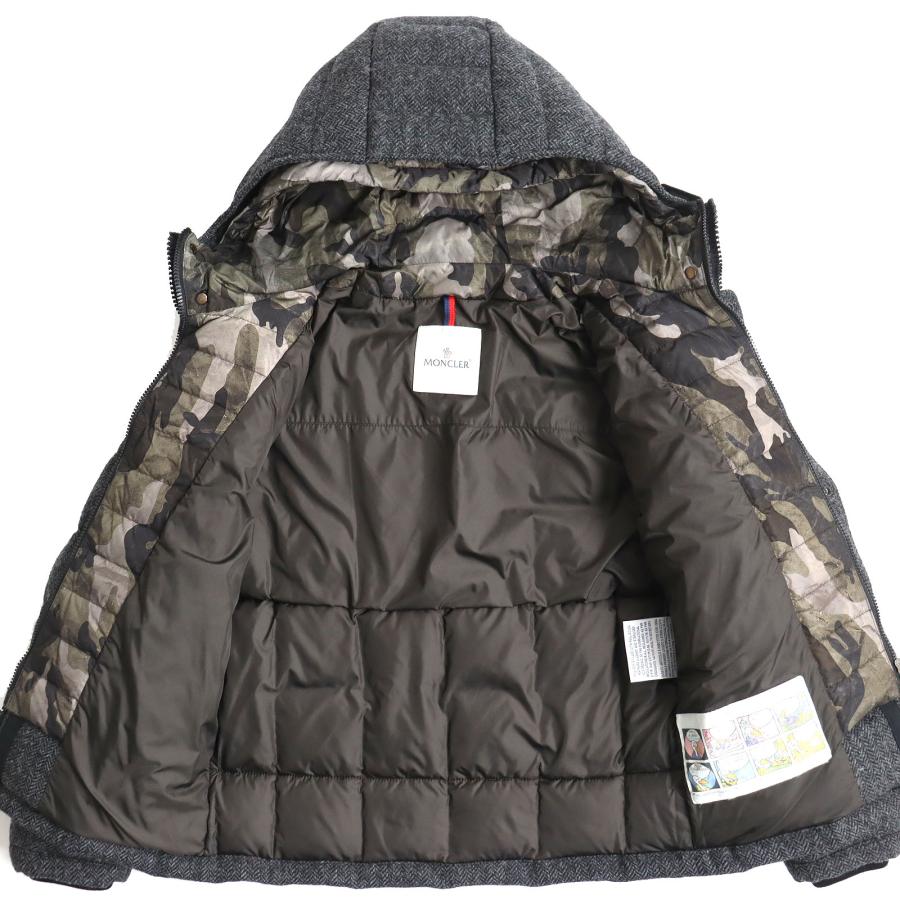 MONCLER 極美品 モンクレール GUYENNE ギエンヌ 一部迷彩柄 MONCLER 極美品 モンクレール GUYENNE ギエンヌ 一部迷彩柄