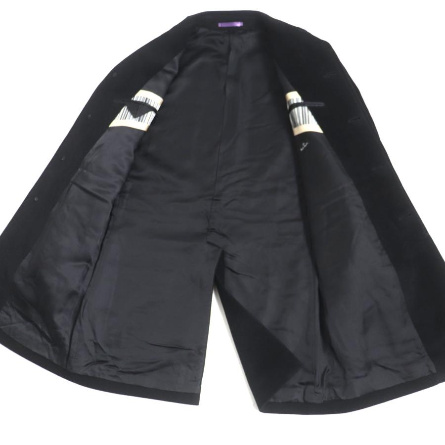 極美品 PS PAUL SMITH 437H アンゴラ ウール カシミヤ混 比翼仕立て 
