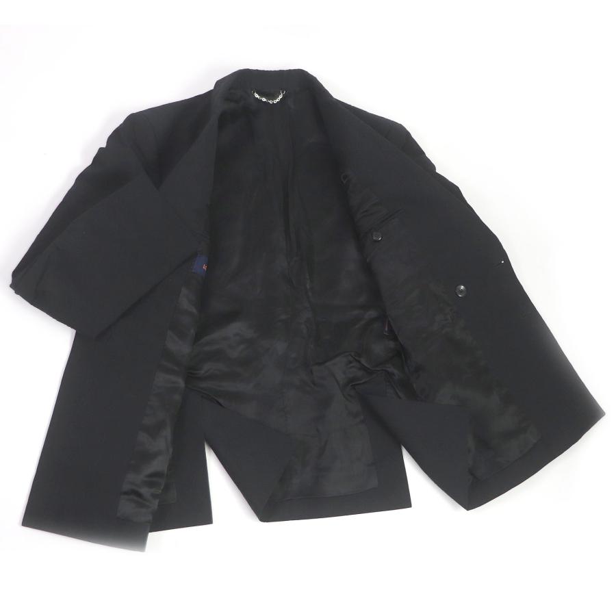 美品　ルイヴィトン ブラック　ダブルチェックスーツ LOUIS VUITTON（ルイ・ヴィトン） 【ドンドン見直し】美品 19AW