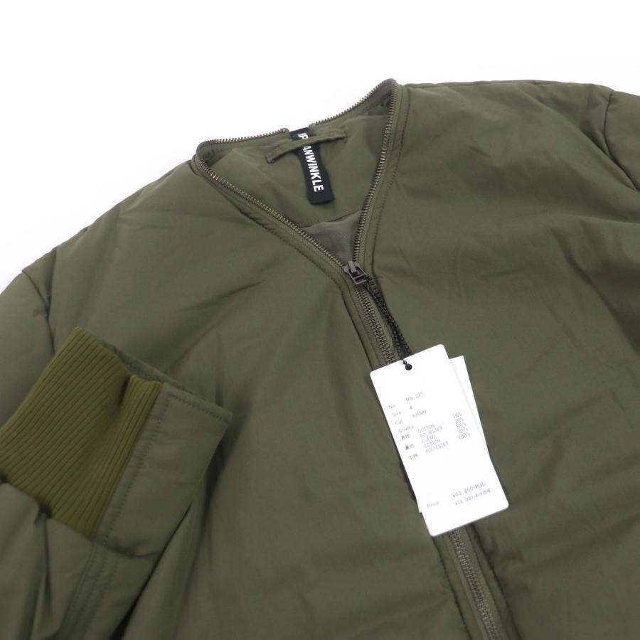 未使用品 RIPVANWINKLE 定価63800円 RB-337 ノーカラー 中綿入り 未使用品 RIPVANWINKLE 定価63800円 RB-337 ノーカラー 中綿入り