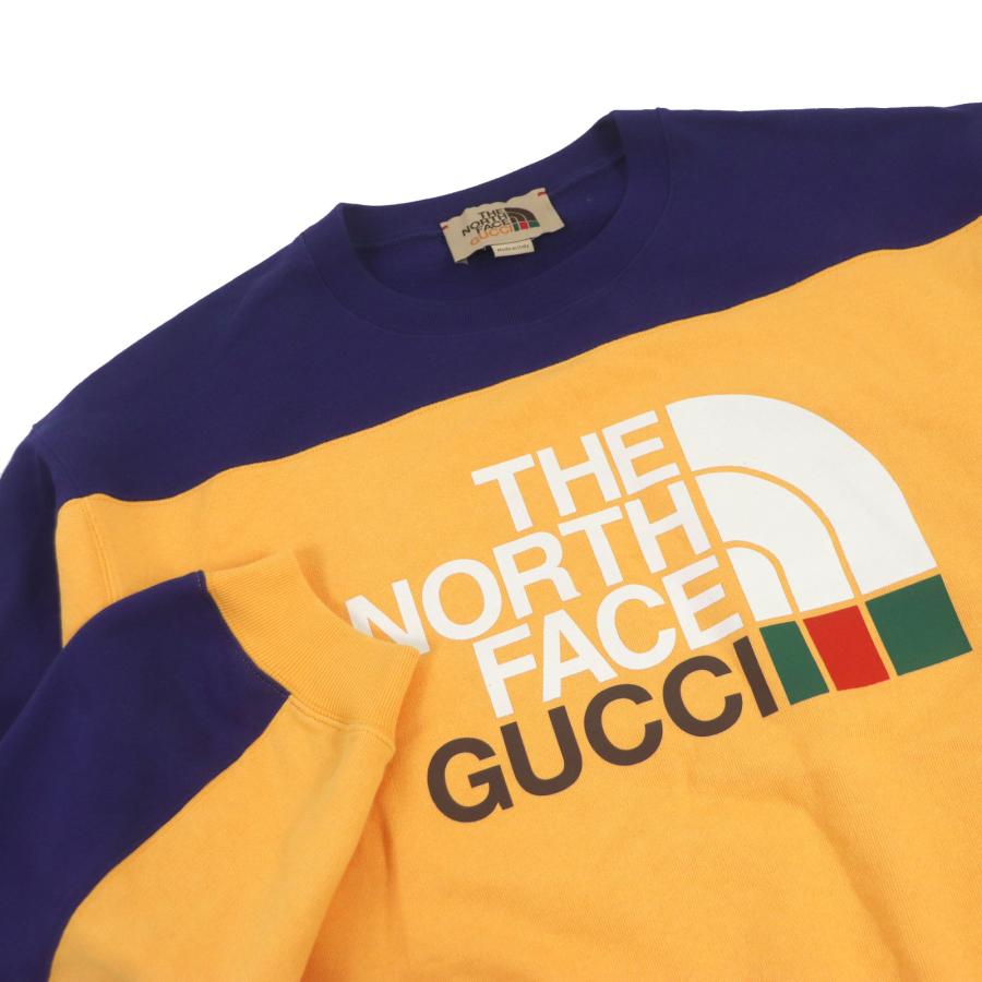 美品 GUCCI グッチ THE NORTH FACE 21AW 671449 バイカラー ロゴ 美品 GUCCI グッチ THE NORTH FACE 21AW 671449 バイカラー ロゴ