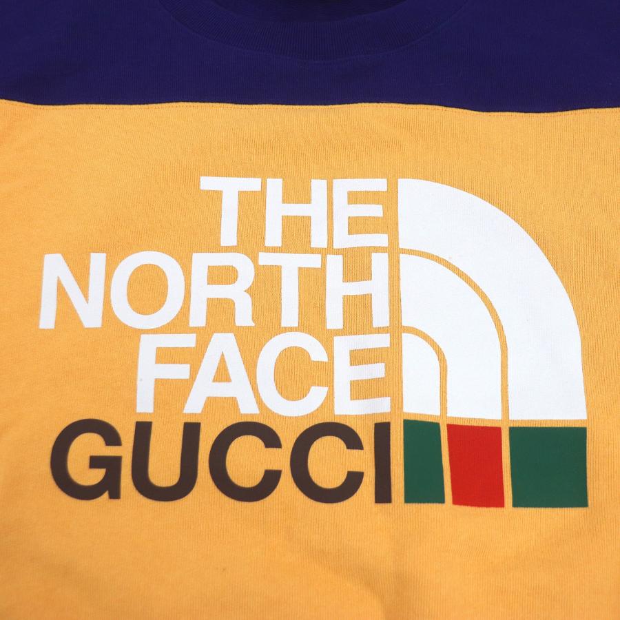 美品 GUCCI グッチ THE NORTH FACE 21AW 671449 バイカラー ロゴ 美品 GUCCI グッチ THE NORTH FACE 21AW 671449 バイカラー ロゴ