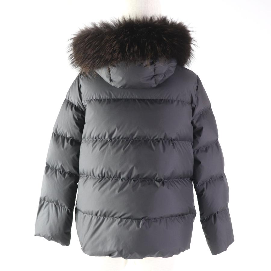 美品 ナノユニバース 西川ダウン 669-9214001 ファー・フード 美品 ナノユニバース 西川ダウン 669-9214001 ファー・フード