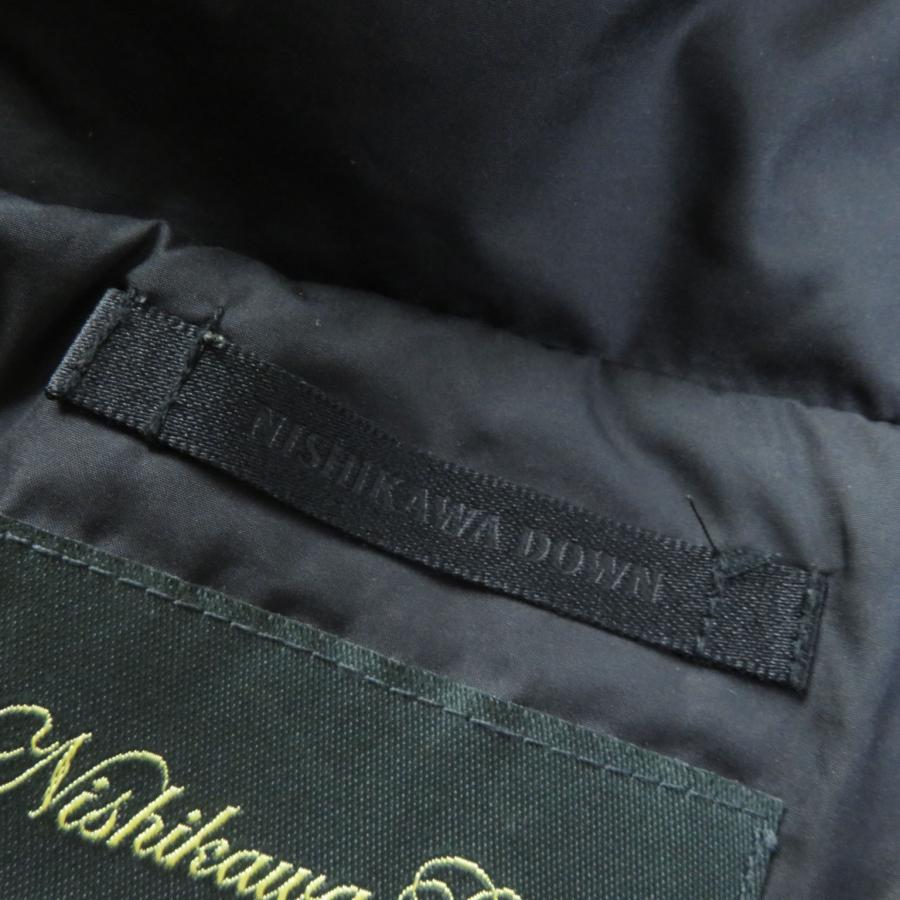 美品 ナノユニバース 西川ダウン 669-9214001 ファー・フード 美品 ナノユニバース 西川ダウン 669-9214001 ファー・フード