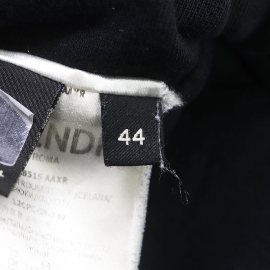 【ドンドン見直し】良品 フェンディ 2019年製 FAB515 AAXR FFロゴ ズッカ メッシュ切替 スウェットパンツ ブラック 44 伊製 正規 メンズ｜brand-td-store｜07