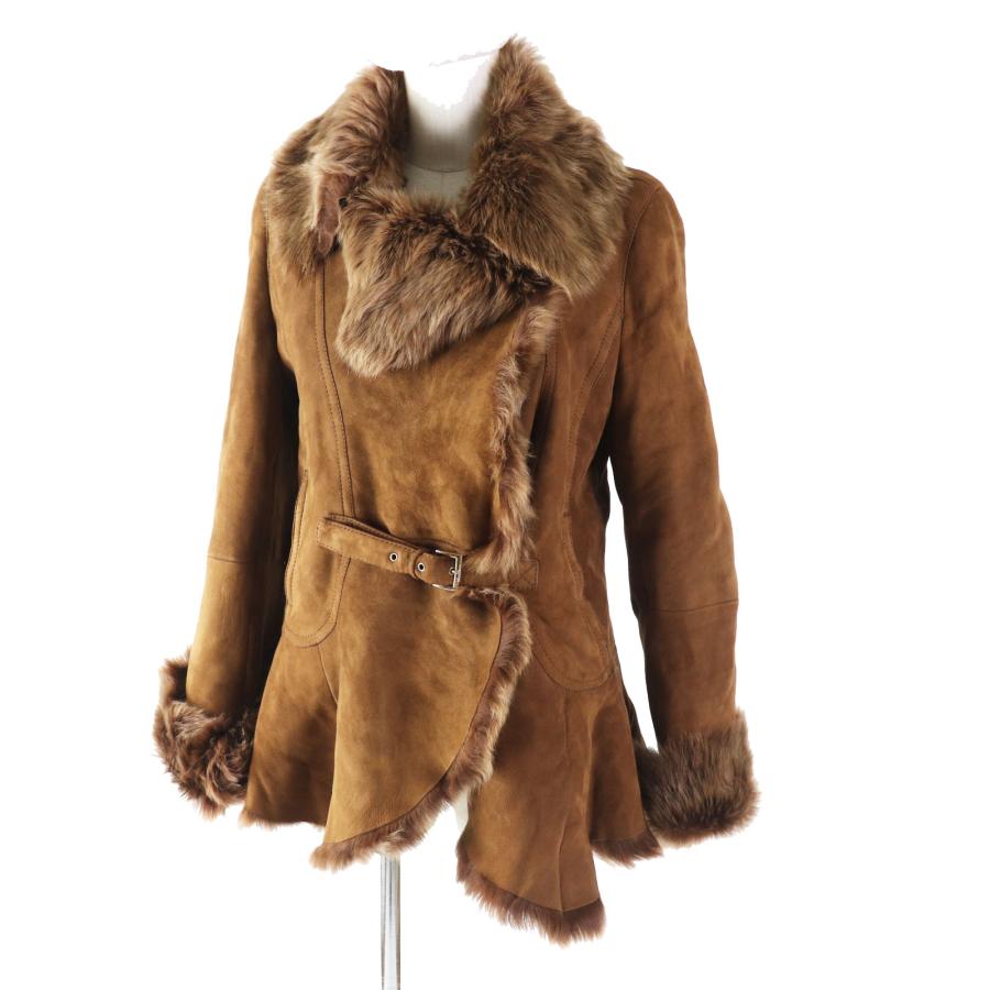 美品 Max Mara マックスマーラ 白タグ ベルト付 ダブルフェイス  