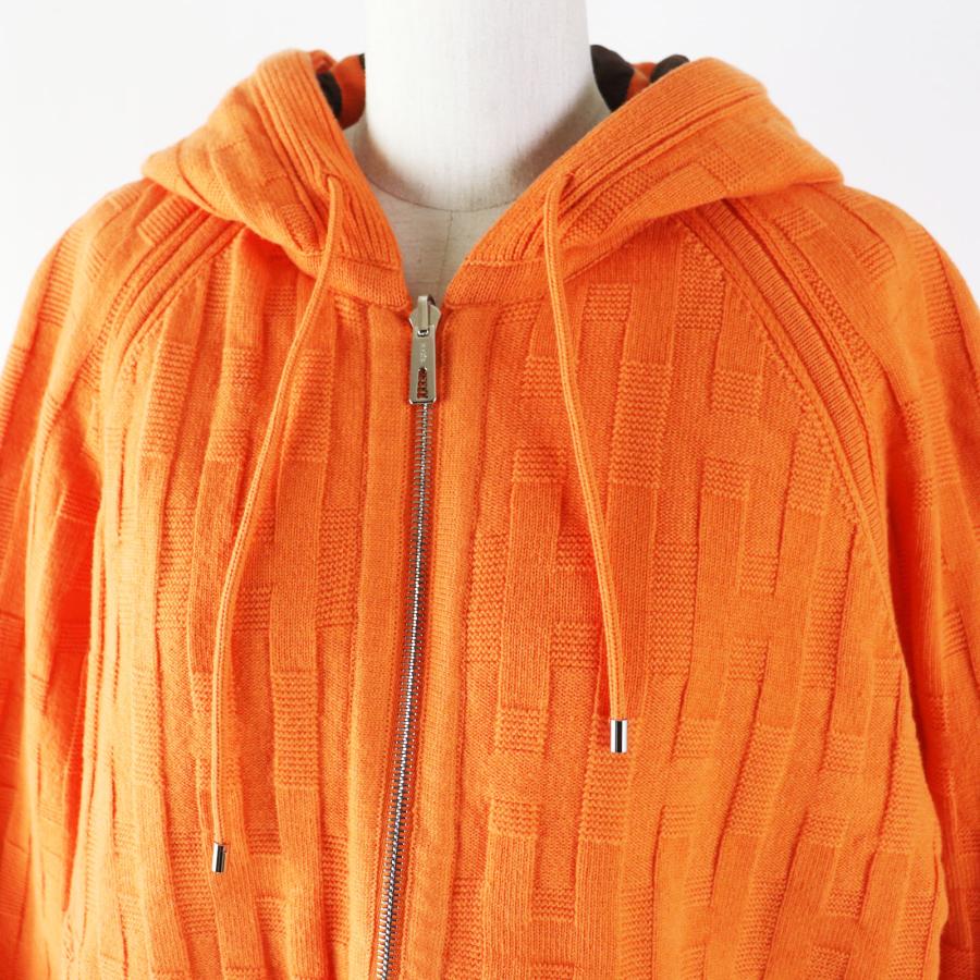 HERMES（エルメス） 極美品 22年製 リバーシブル ZIP ニット ブルゾン