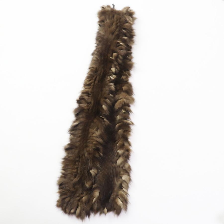 極美品 FENDI フェンディ ロシアンセーブル 毛皮 マフラー ブラウン 