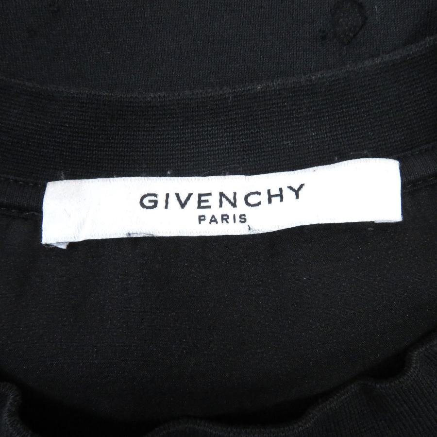 美品 GIVENCHY ジバンシィ 19SS BM70383Y0B コットン デストロイ加工 