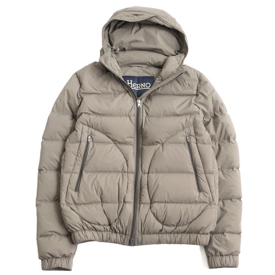 美品 Herno ヘルノ chillproof/チルプルーフ フーデッド WZIP ショート 