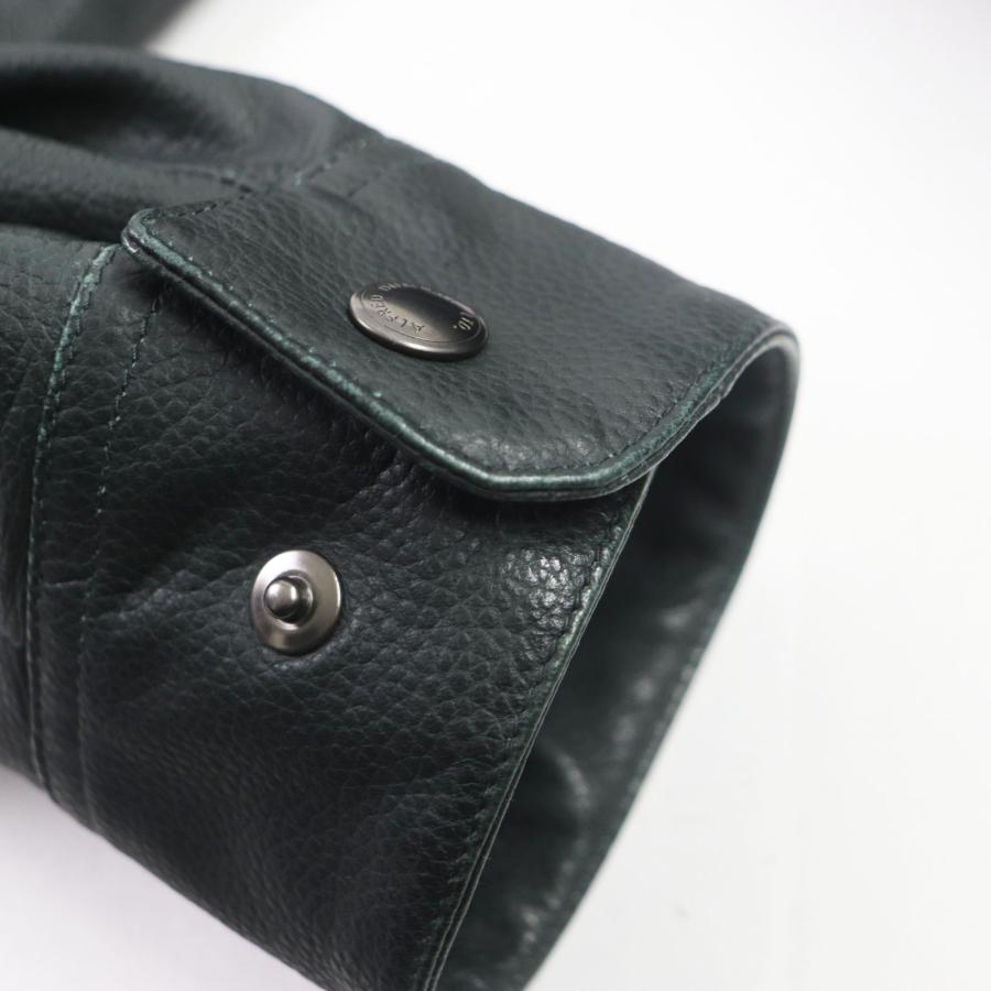 dunhill 良品 Dunhill ダンヒル ラムレザー ジップアップ レザー dunhill 良品 Dunhill ダンヒル ラムレザー ジップアップ レザー