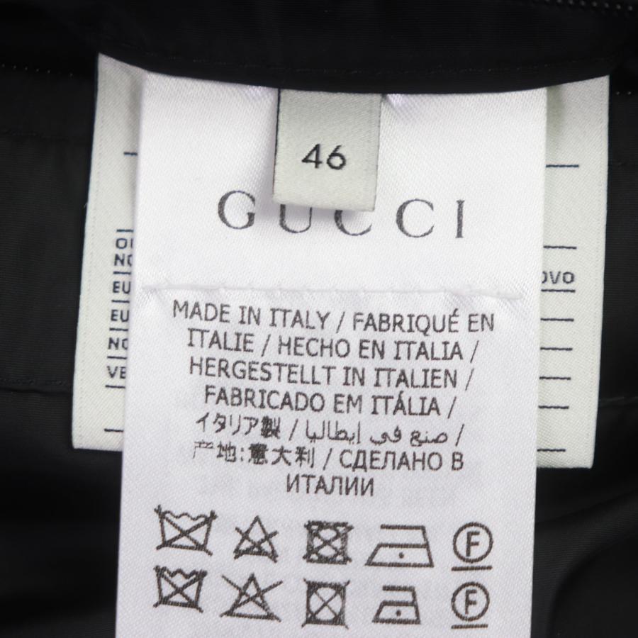 GUCCI（グッチ） 極美品 598728 GGモノグラム切替 ライン入り フード