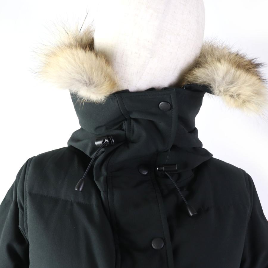 良品 CANADA GOOSE カナダグース 2302JL MACKENZIE マッケンジー ファー・フード付 ダウンコート ブラック M 正規品 レディース｜brand-td-store｜04