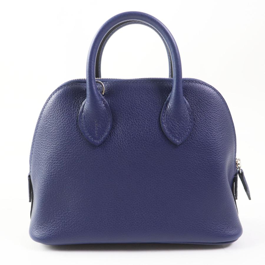 HERMES 未使用品 エルメス ボリード1923 ミニ ヴェルソ ブルー 