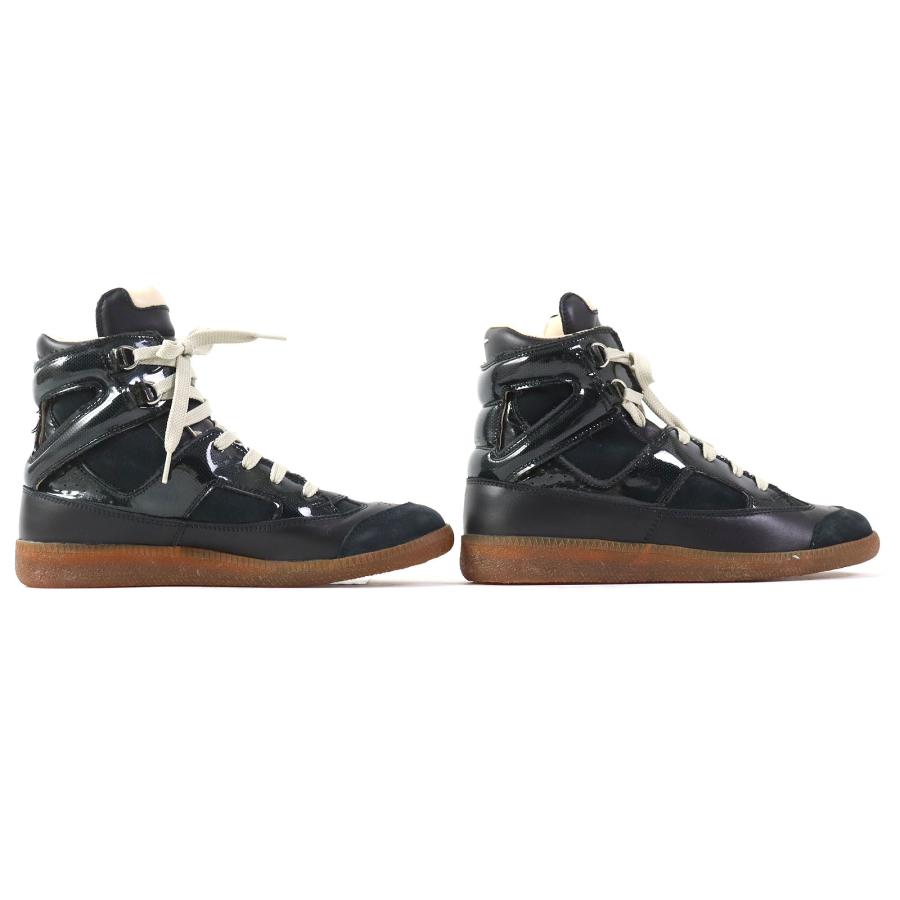 極美品 Maison Margiela 22 メゾンマルジェラ22 スウェード×レザー 