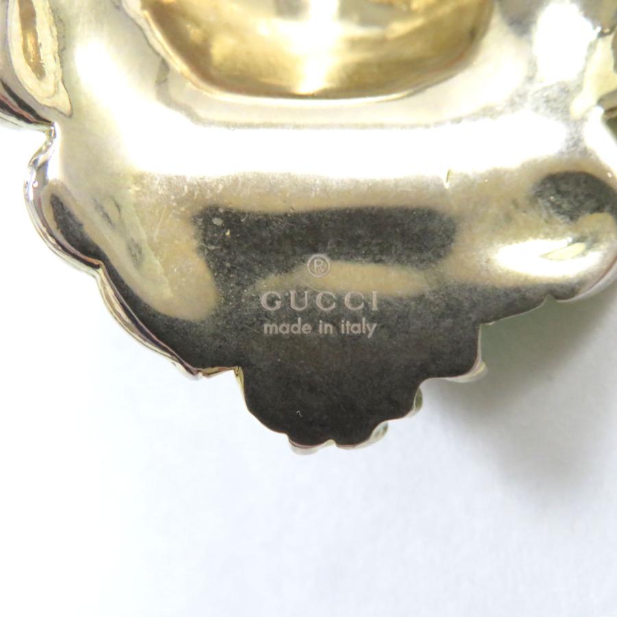 GUCCI 良品 グッチ 412885 ライオンヘッド カラーストーン GUCCI 良品 グッチ 412885 ライオンヘッド カラーストーン