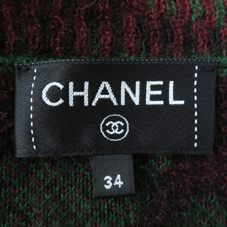 CHANEL 極美品 シャネル 23A P75362 カシミヤ モヘア ランウェイ CHANEL 極美品 シャネル 23A P75362 カシミヤ モヘア ランウェイ