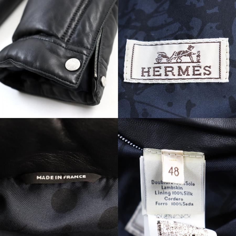 HERMES 極美品○エルメス ラムレザー 裏地シルク100% セリエ HERMES 極美品○エルメス ラムレザー 裏地シルク100% セリエ