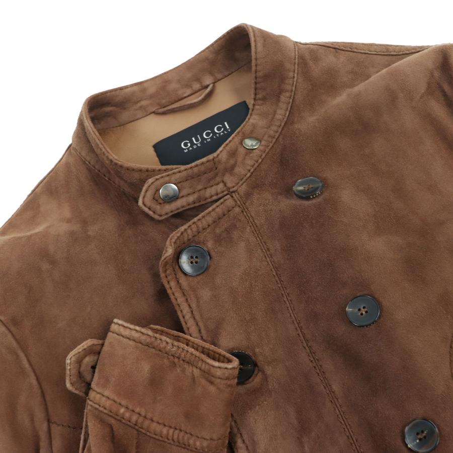 良品△GUCCI グッチ ヴィンテージ スウェードレザー トムフォード期 