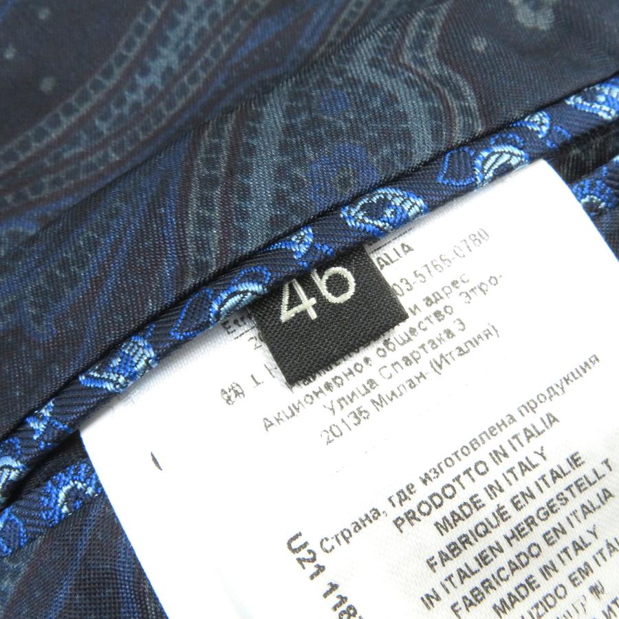 ETRO 極美品△ETRO エトロ 2021年製 リネン・シルク混 COMFORTETRO 