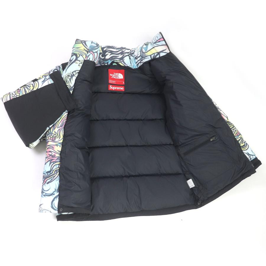 美品□Supreme シュプリーム THE NORTH FACE 22AW ND52206I 700 Fill Down Parka ドラゴン WZIP ダウンジャケット マルチ S 伊製 正規品｜brand-td-store｜03