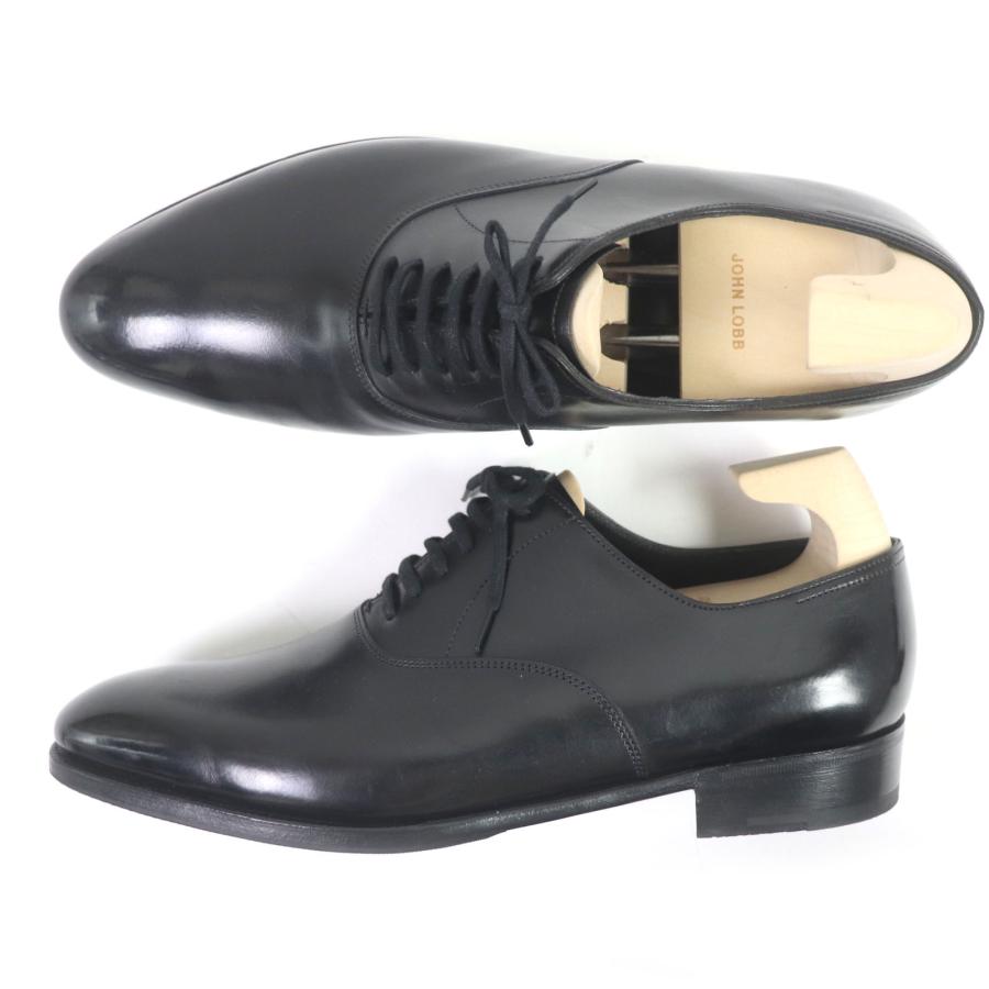 美品□John Lobb ジョンロブ SEATON 7000ラスト ホールカット プレーン 