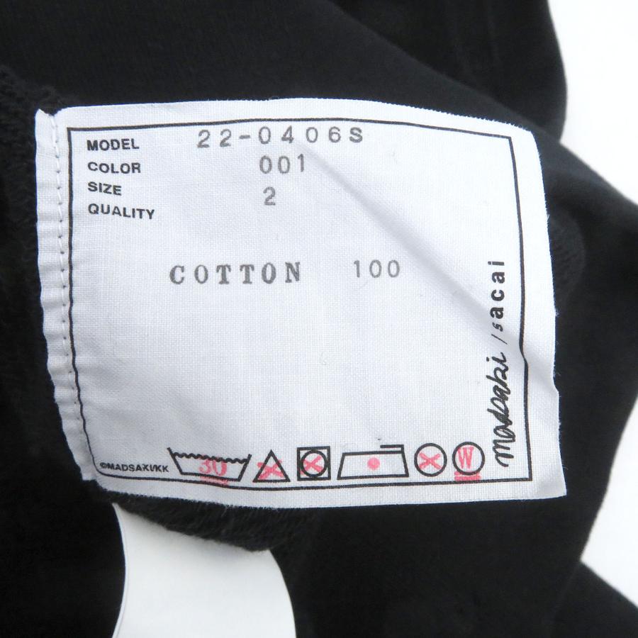 美品□Sacai サカイ 22AW 22-0406S MADSAKI マッドサキ Flock Print 