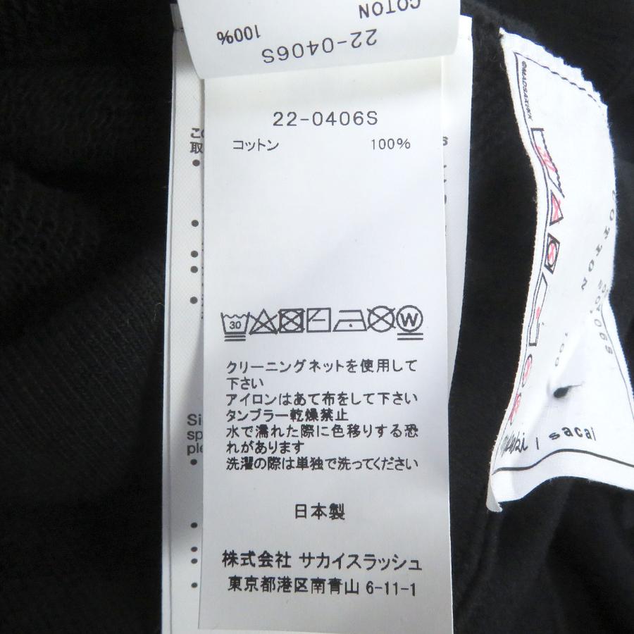 美品□Sacai サカイ 22AW 22-0406S MADSAKI マッドサキ Flock Print 