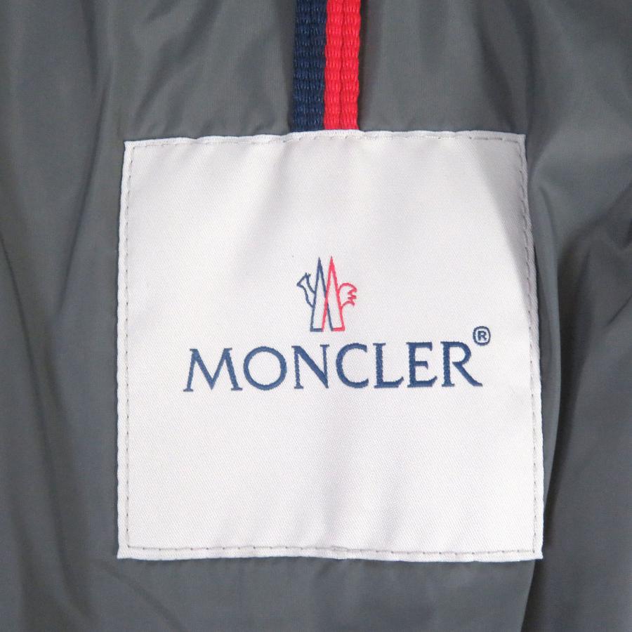 極美品□MONCLER モンクレール 19-20AW MONTGENEVRE ウール ロゴワッペン WZIP フーデッド ダウンジャケット グレー 3 正規品 メンズ｜brand-td-store｜07