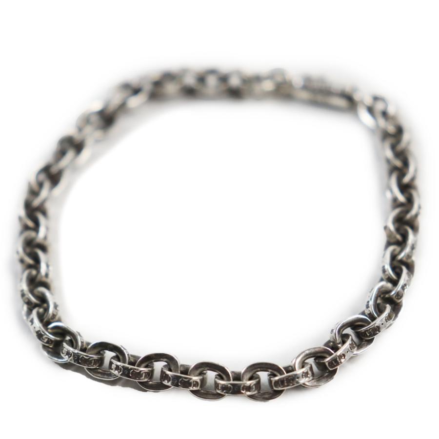 美品○CHROME HEARTS クロムハーツ ペーパーチェーン SV925 K14