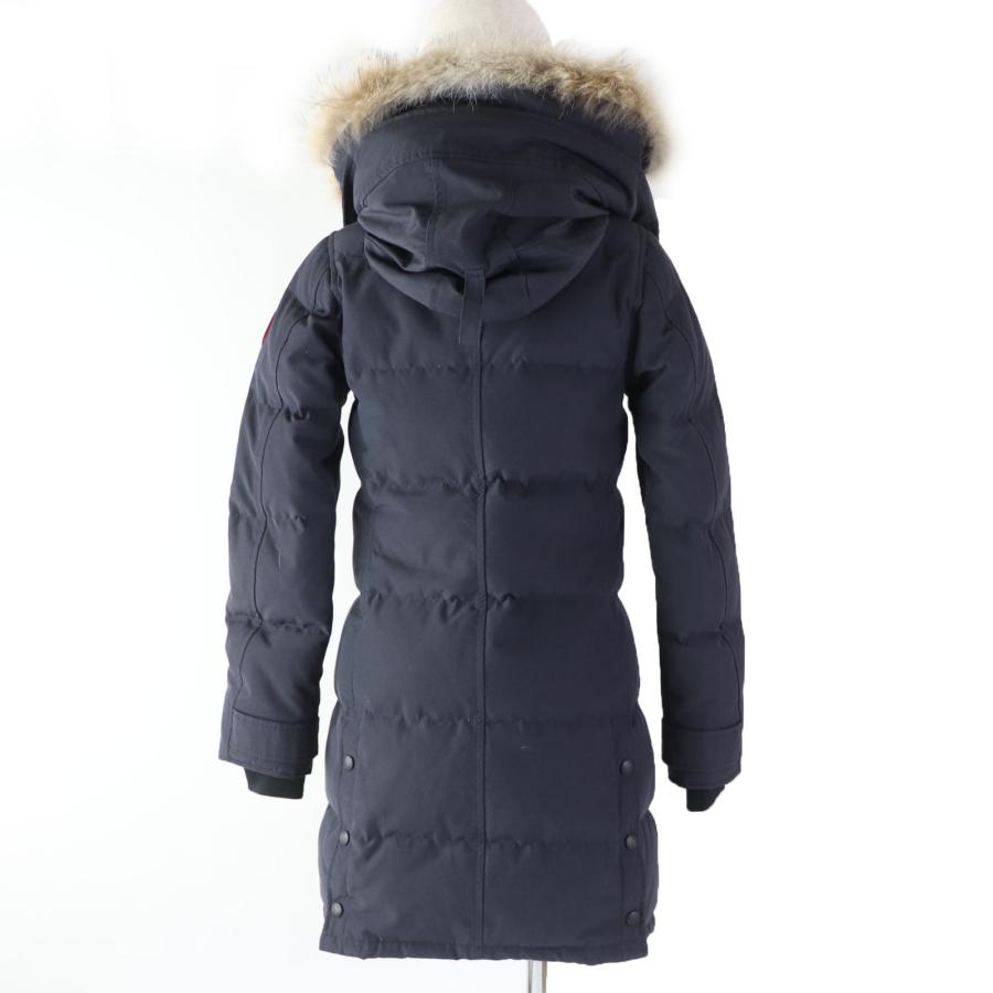 美品☆CANADA GOOSE カナダグース 2302JL MACKENZIE マッケンジー ファー・フード付 ダウンコート ネイビー S 正規品 レディース｜brand-td-store｜03