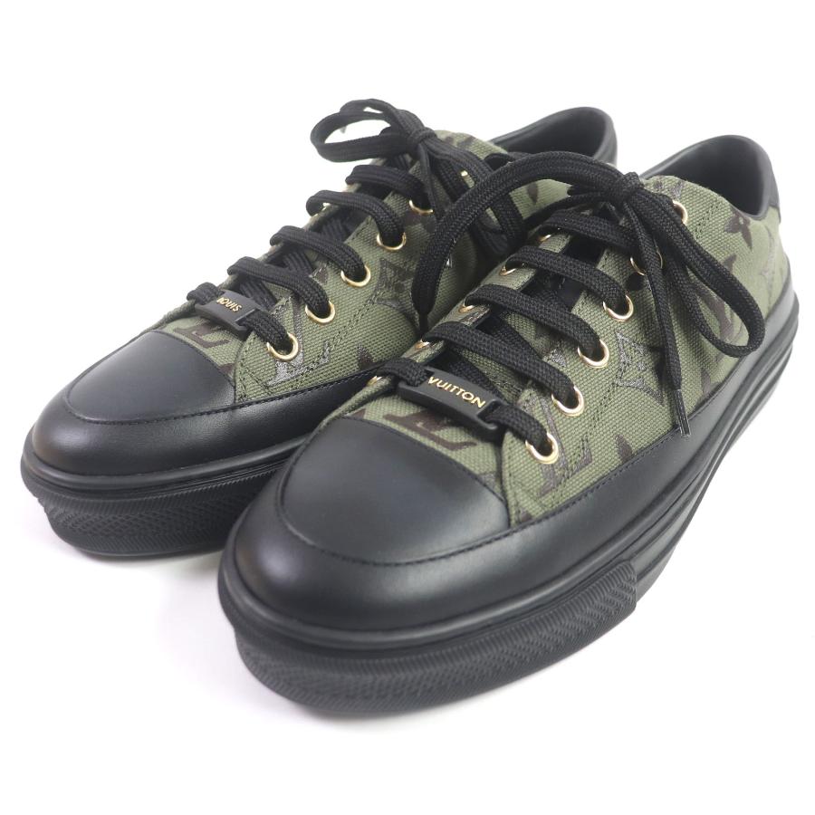 LOUIS VUITTON / ステラーライン/ローカットスニーカー/36/GRN/キャンバス LOUIS VUITTON 未使用品□LOUIS ルイヴィトン 2020年製 ステラー