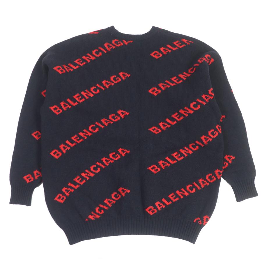 美品□BALENCIAGA バレンシアガ 2018年製 555279 ウール 
