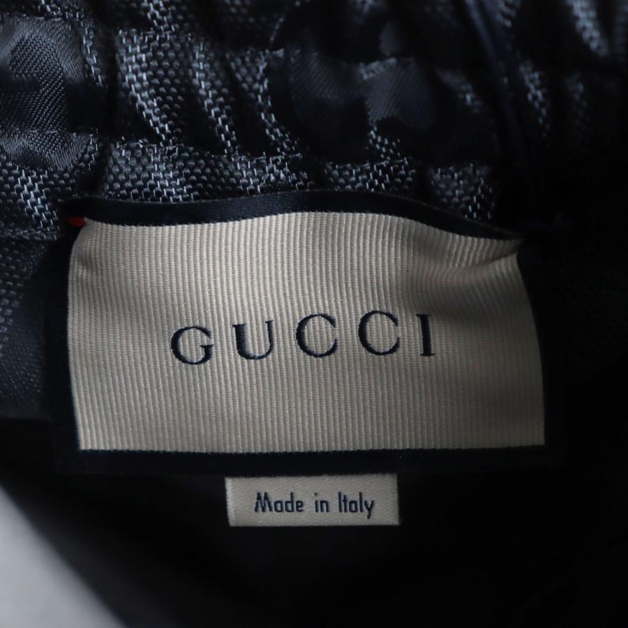 未使用品●GUCCI グッチ 21SS 656671 Off The Grid GG柄 ナイロントラックパンツ イージーパンツ グレー 46 イタリア製 正規品 メンズ｜brand-td-store｜05