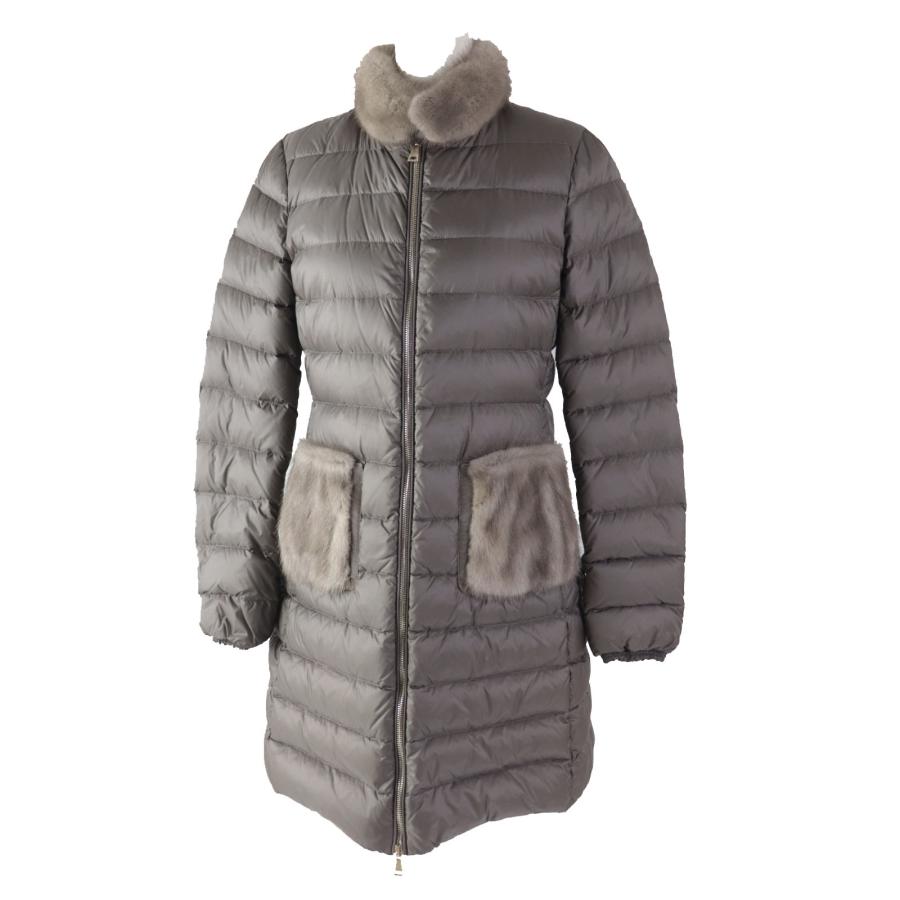 MONCLER（モンクレール） 美品◎MONCLER ANCY 襟・ポケット ミンク