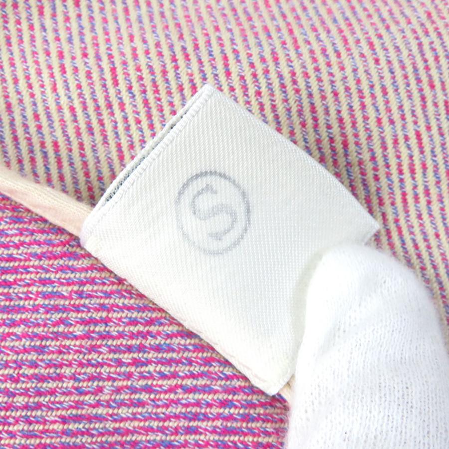 HERMES 美品△HERMES エルメス コットン100% 半袖 ジップアップ HERMES 美品△HERMES エルメス コットン100% 半袖 ジップアップ