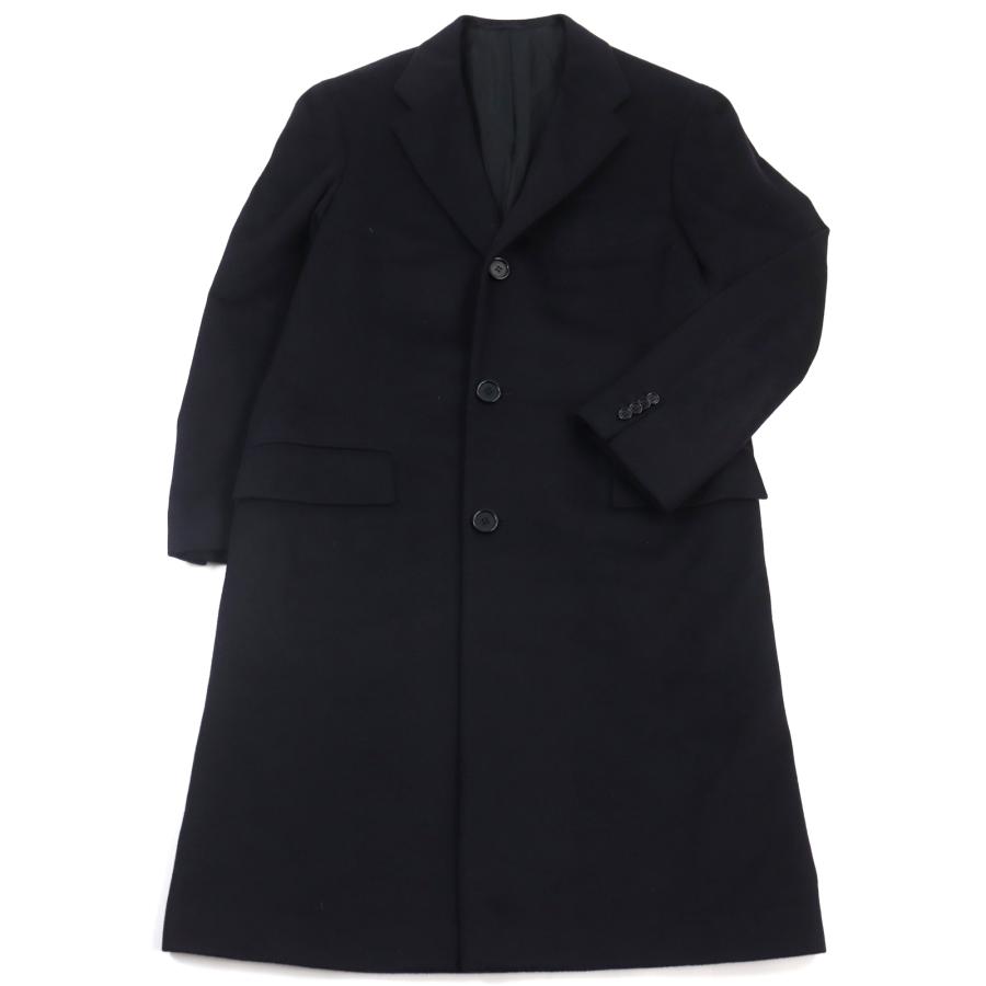 極美品○KITON キートン カシミヤ ビキューナ ロングコート/チェスター  