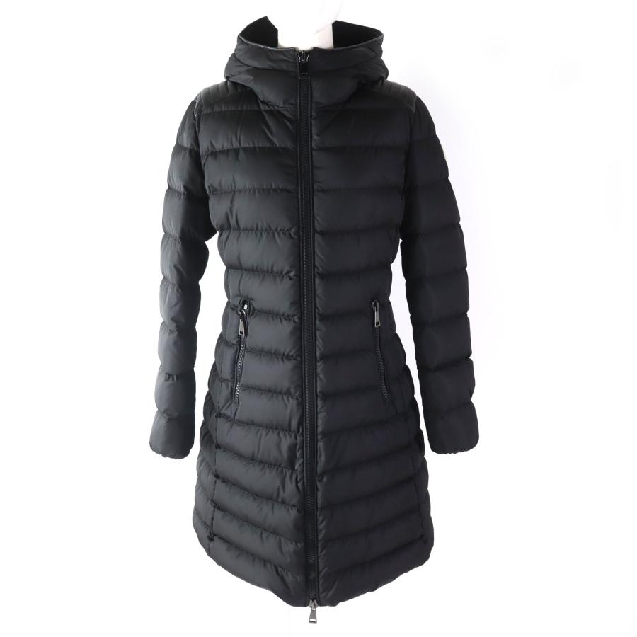 美品△MONCLER モンクレール 19-20AW TALEV タレヴ ラムレザー切替 