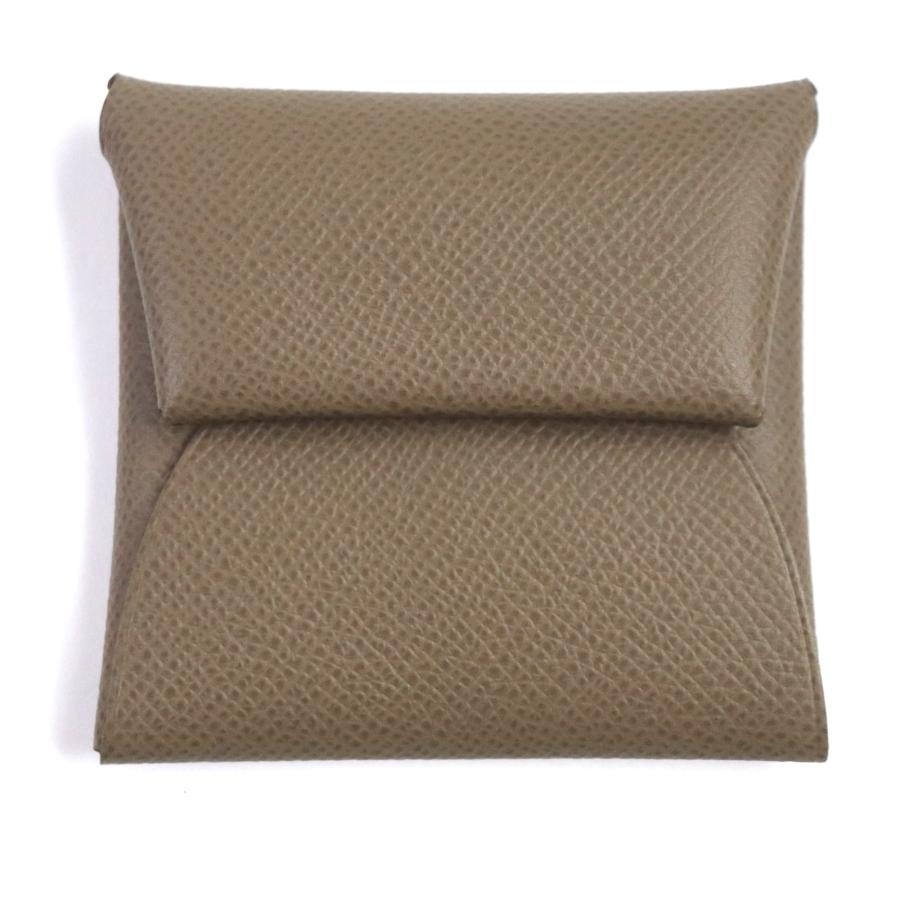 HERMES 未使用品▽HERMES エルメス バスティア エトゥープ ヴォー 