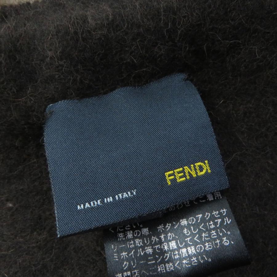 FENDI 極美品☆FENDI フェンディ カシミヤ混 セーブルファー FENDI 極美品☆FENDI フェンディ カシミヤ混 セーブルファー