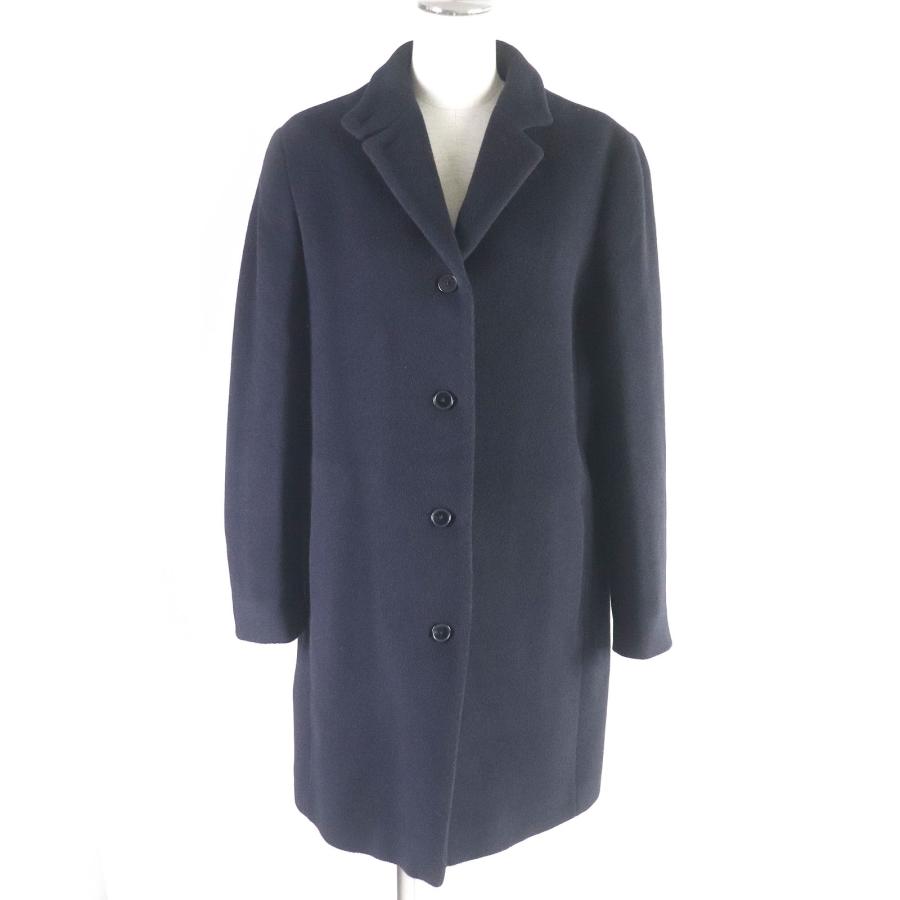 JIL SANDER NAVY チェスターコート 38